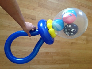 toddler balloon sculpture