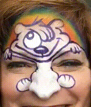 face paint birthday party entertainment