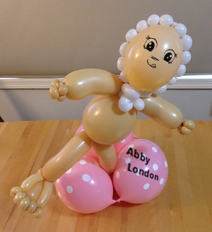 toddler balloon sculpture